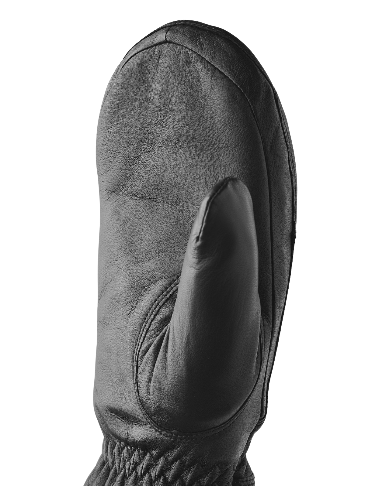 Viken lammeskinds luffer - sort